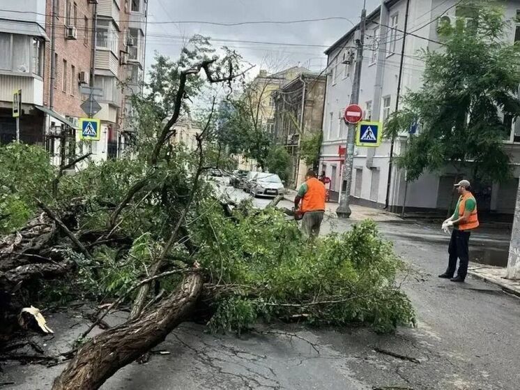 Более полусотни человек пострадали во время разгула стихии в Ростове-на-Дону
